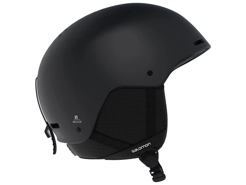 Salomon Skihelm Brigade Black 3 Salomon Skihelm Brigade Black