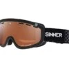 Sinner Skibril Visor III Otg Matte Black Double Orange Mirror Sintec -Skiuitrusting 36 0 sinner skibril visor 3 otg matte black double orange mirror sintec sigo 164 10b p01