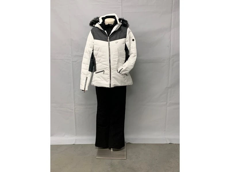 Five Seasons Ski Jas Dames Faylee White 4 Five Seasons Ski Jas Dames Faylee White - Afbeelding 2