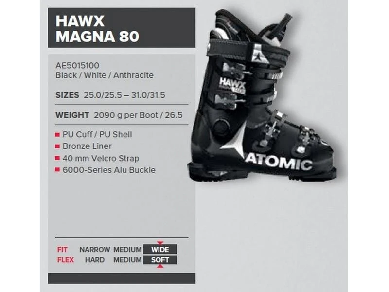 Atomic Heren Skischoen Hawx Magna 80 5 Atomic Heren Skischoen Hawx Magna 80 - Afbeelding 3