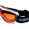 Sinner Goggle Toxic Shiny White -Skiuitrusting sinner skibril goggle toxic 152 33 019