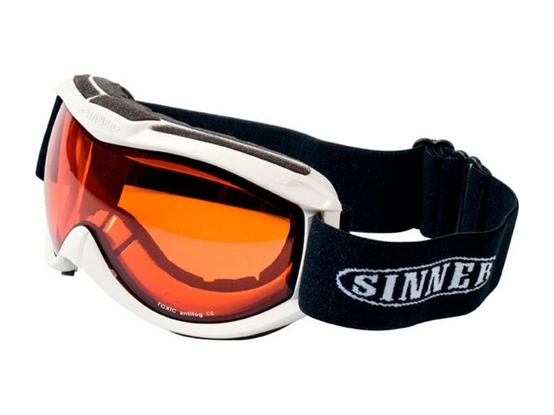 Sinner Goggle Toxic Shiny White 3 Sinner Goggle Toxic Shiny White